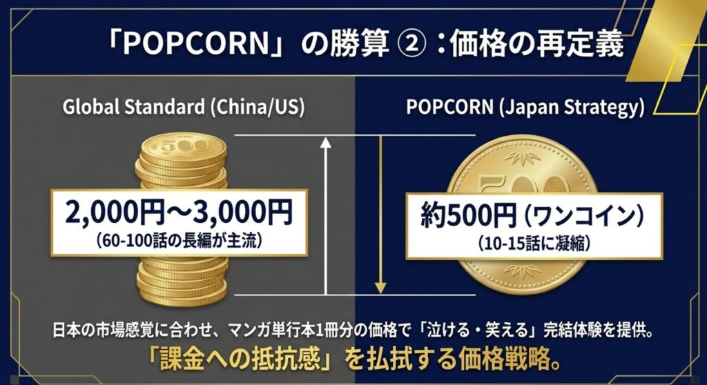 アプリ「POPCORN」の勝算：価格と体験の再定義