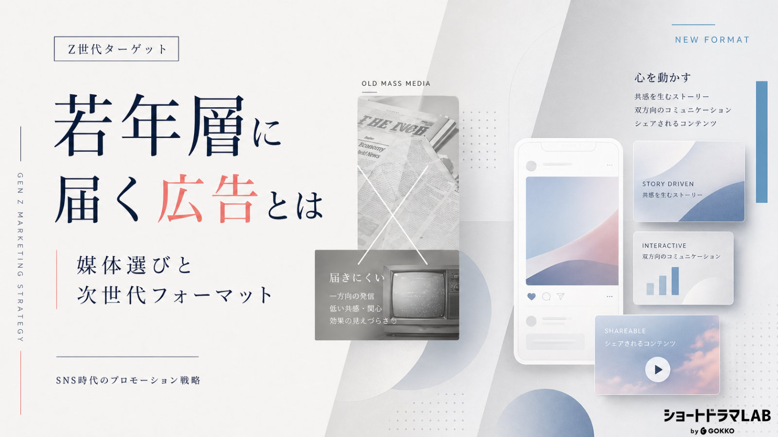 【2026年最新】若年層ターゲットの広告媒体・手法はどう選ぶ？Z世代に確実に届く最新動画戦略