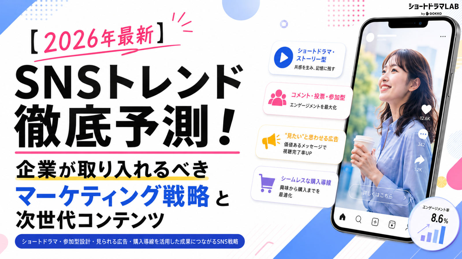 【2026年最新】SNSトレンド徹底予測！企業が取り入れるべきマーケティング戦略と次世代コンテンツ